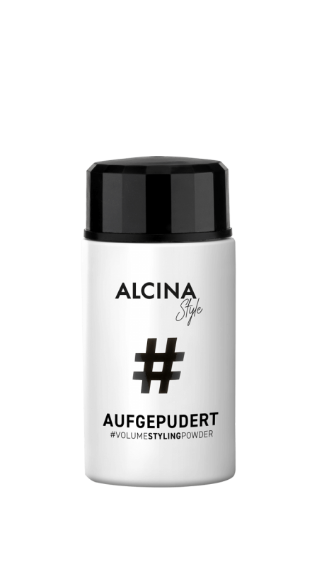 aufgepudert